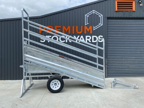 mobile cattle ramp